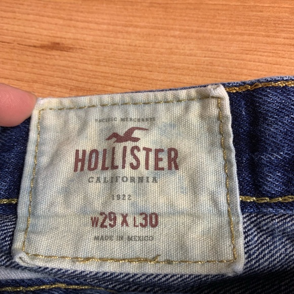 Hollister Slim Straight Men’s Blue Jeans | 29 x 30 - Picture 5 of 13